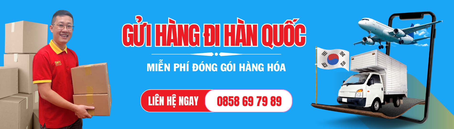 Gửi hàng đi Hàn Quốc